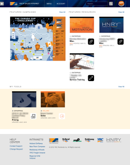 Sales Intranet