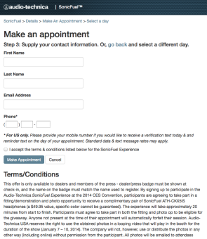 Appointment Form