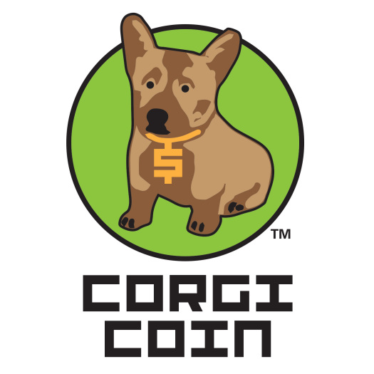 Bitcoin Logo - CorgiCoin