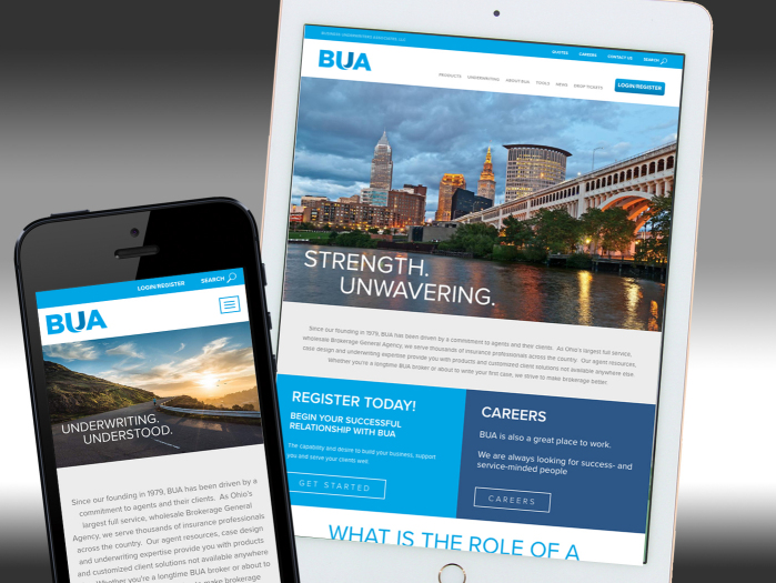 BUA Website Redesign - Business Underwriters Associates