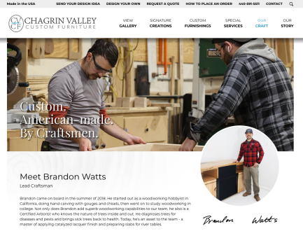 Meet the craftsmen behind CVCF